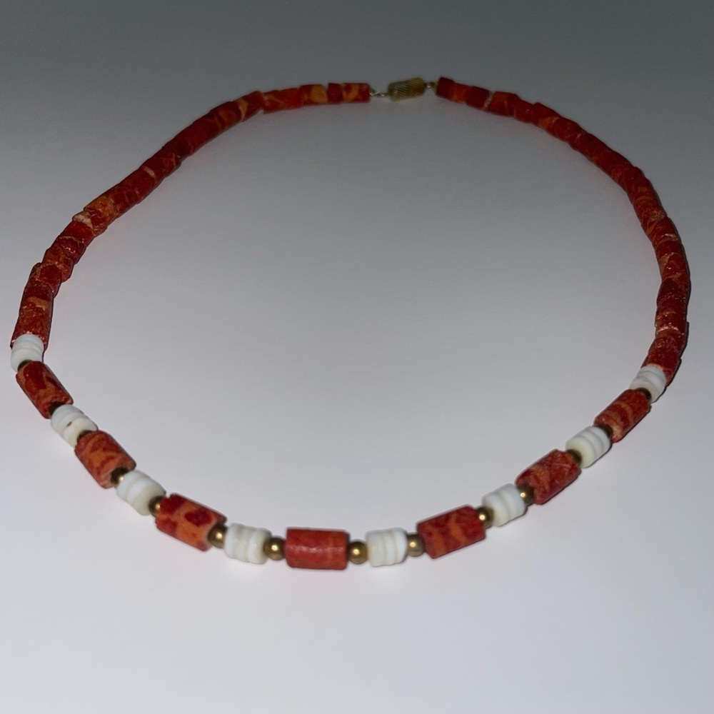 Vintage Bead Choker Necklace